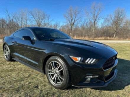 Черный Форд Мустанг, объемом двигателя 2.3 л и пробегом 70 тыс. км за 4500 $, фото 1 на Automoto.ua