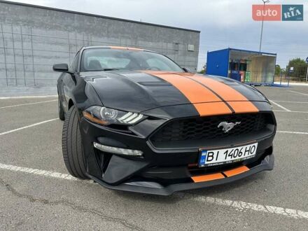 Форд Мустанг 2018 в Полтаве на Automoto.ua Черный Форд Мустанг, объемом двигателя 2.3 л и пробегом 80 тыс. км за 22500 $, фото 1 на Automoto.ua