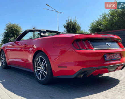 Красный Форд Мустанг, объемом двигателя 2.3 л и пробегом 235 тыс. км за 16900 $, фото 22 на Automoto.ua