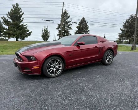 Красный Форд Мустанг, объемом двигателя 5 л и пробегом 87 тыс. км за 6200 $, фото 1 на Automoto.ua