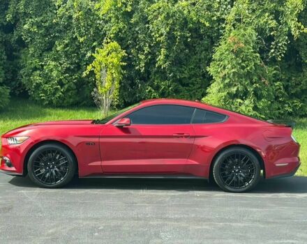 Красный Форд Мустанг, объемом двигателя 5 л и пробегом 80 тыс. км за 10990 $, фото 3 на Automoto.ua