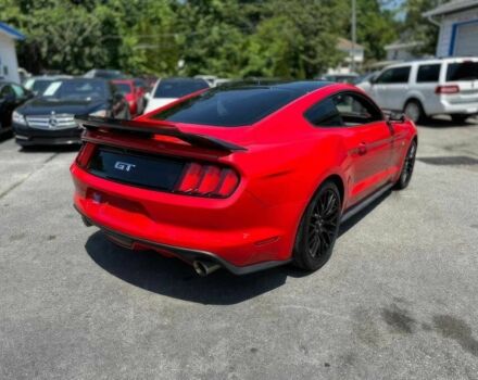 Красный Форд Мустанг, объемом двигателя 5 л и пробегом 53 тыс. км за 8000 $, фото 4 на Automoto.ua