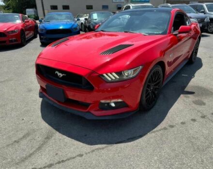 Красный Форд Мустанг, объемом двигателя 5 л и пробегом 53 тыс. км за 8000 $, фото 1 на Automoto.ua