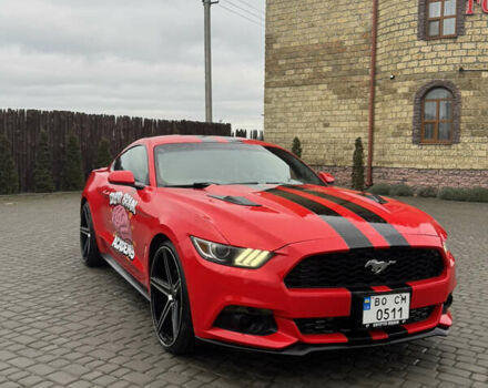 Красный Форд Мустанг, объемом двигателя 2.3 л и пробегом 132 тыс. км за 16000 $, фото 1 на Automoto.ua