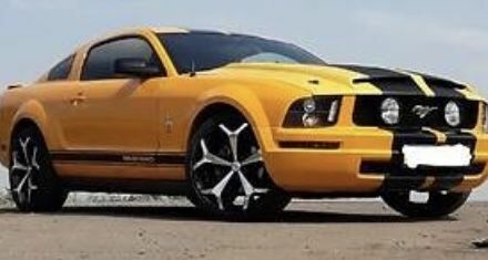 Желтый Форд Мустанг, объемом двигателя 4 л и пробегом 90 тыс. км за 9999 $, фото 9 на Automoto.ua