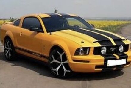 Форд Мустанг 2008 в Одессе на Automoto.ua Желтый Форд Мустанг, объемом двигателя 4 л и пробегом 90 тыс. км за 9990 $, фото 1 на Automoto.ua