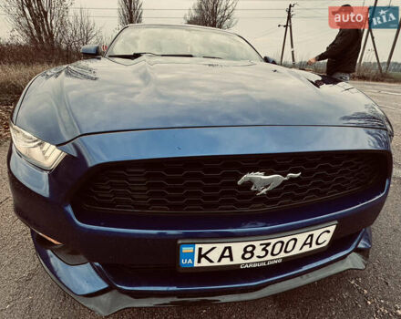Синий Форд Мустанг, объемом двигателя 2.3 л и пробегом 128 тыс. км за 15800 $, фото 8 на Automoto.ua