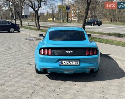 Синий Форд Мустанг, объемом двигателя 2.3 л и пробегом 150 тыс. км за 14600 $, фото 9 на Automoto.ua