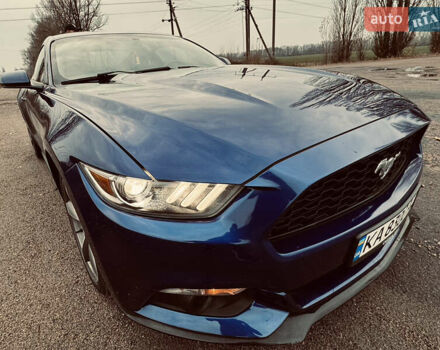 Синий Форд Мустанг, объемом двигателя 2.3 л и пробегом 128 тыс. км за 15800 $, фото 4 на Automoto.ua