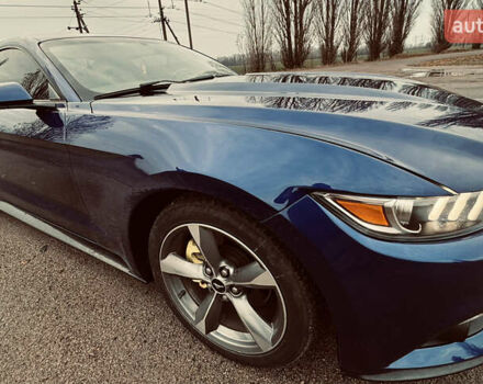 Синий Форд Мустанг, объемом двигателя 2.3 л и пробегом 128 тыс. км за 15800 $, фото 5 на Automoto.ua