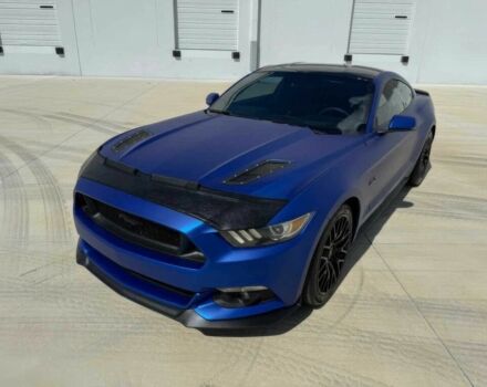 Синий Форд Мустанг, объемом двигателя 5 л и пробегом 77 тыс. км за 10000 $, фото 2 на Automoto.ua