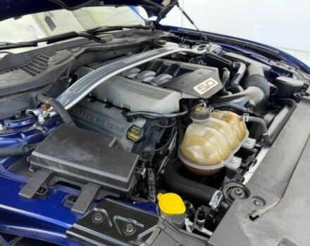 Синий Форд Мустанг, объемом двигателя 5 л и пробегом 77 тыс. км за 10000 $, фото 15 на Automoto.ua