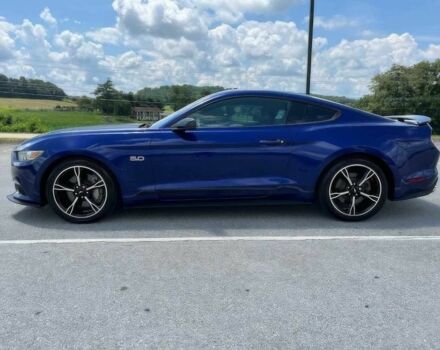 Синий Форд Мустанг, объемом двигателя 5 л и пробегом 70 тыс. км за 9900 $, фото 3 на Automoto.ua