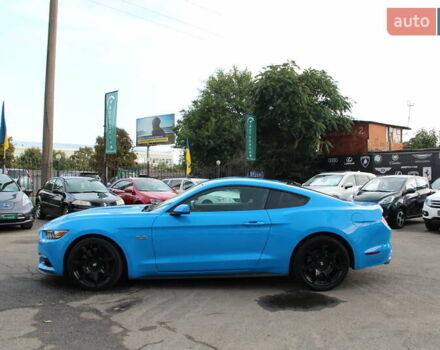 Синий Форд Мустанг, объемом двигателя 4.95 л и пробегом 153 тыс. км за 28200 $, фото 6 на Automoto.ua