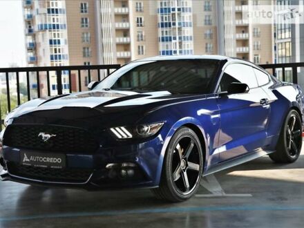 Форд Мустанг 2015 у Харкові на Automoto.ua Синій Форд Мустанг, об'ємом двигуна 2.3 л та пробігом 104 тис. км за 18500 $, фото 1 на Automoto.ua