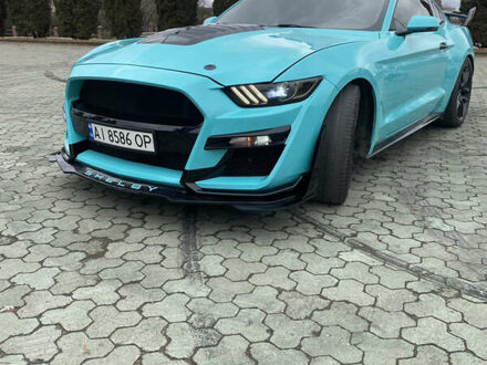 Синий Форд Мустанг, объемом двигателя 2.3 л и пробегом 140 тыс. км за 20500 $, фото 1 на Automoto.ua