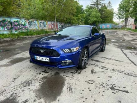 Форд Мустанг 2015 в Львове на Automoto.ua Синий Форд Мустанг, объемом двигателя 2.3 л и пробегом 122 тыс. км за 15200 $, фото 1 на Automoto.ua