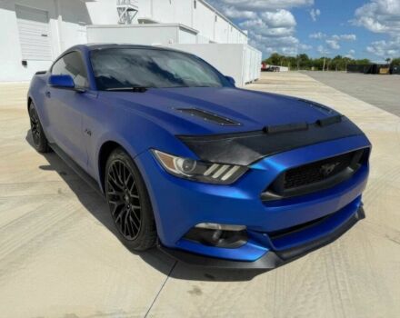 Синий Форд Мустанг, объемом двигателя 5 л и пробегом 77 тыс. км за 10000 $, фото 1 на Automoto.ua