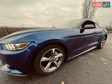 Синий Форд Мустанг, объемом двигателя 2.3 л и пробегом 128 тыс. км за 15800 $, фото 1 на Automoto.ua