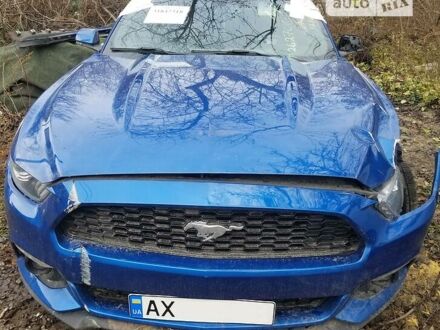 Форд Мустанг 2017 в Харькове на Automoto.ua Синий Форд Мустанг, объемом двигателя 2.3 л и пробегом 35 тыс. км за 12000 $, фото 1 на Automoto.ua