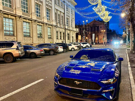 Форд Мустанг 2018 у Дніпро (Дніпропетровську) на Automoto.ua Синій Форд Мустанг, об'ємом двигуна 2.26 л та пробігом 150 тис. км за 18999 $, фото 1 на Automoto.ua