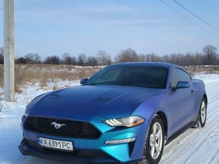 Синий Форд Мустанг, объемом двигателя 2.3 л и пробегом 83 тыс. км за 18500 $, фото 1 на Automoto.ua