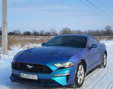 Синий Форд Мустанг, объемом двигателя 2.3 л и пробегом 83 тыс. км за 18500 $, фото 1 на Automoto.ua