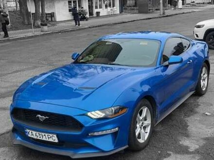 Синий Форд Мустанг, объемом двигателя 2.3 л и пробегом 105 тыс. км за 16500 $, фото 1 на Automoto.ua