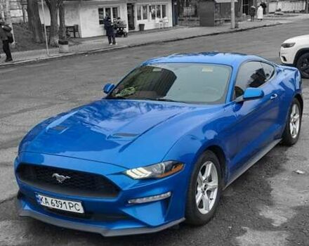 Синий Форд Мустанг, объемом двигателя 2.3 л и пробегом 105 тыс. км за 16500 $, фото 1 на Automoto.ua