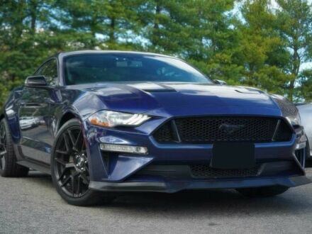 Синий Форд Мустанг, объемом двигателя 5 л и пробегом 42 тыс. км за 16000 $, фото 1 на Automoto.ua