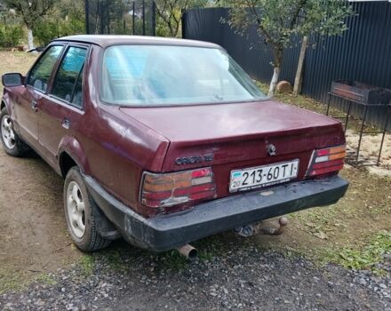 Красный Форд Орион, объемом двигателя 2 л и пробегом 300 тыс. км за 600 $, фото 4 на Automoto.ua