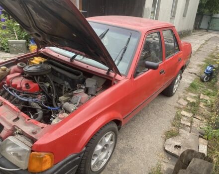 Форд Орион 1987 в Каменское - Днепродзержинск на Automoto.ua Красный Форд Орион, объемом двигателя 1.4 л и пробегом 3 тыс. км за 835 $, фото 5 на Automoto.ua