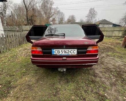 Красный Форд Орион, объемом двигателя 1.6 л и пробегом 97 тыс. км за 714 $, фото 9 на Automoto.ua