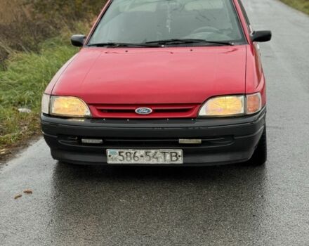 Форд Орион 1991 в Львове на Automoto.ua Красный Форд Орион, объемом двигателя 1.8 л и пробегом 500 тыс. км за 600 $, фото 1 на Automoto.ua