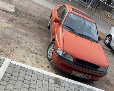 Красный Форд Орион, объемом двигателя 1.8 л и пробегом 56 тыс. км за 750 $, фото 2 на Automoto.ua