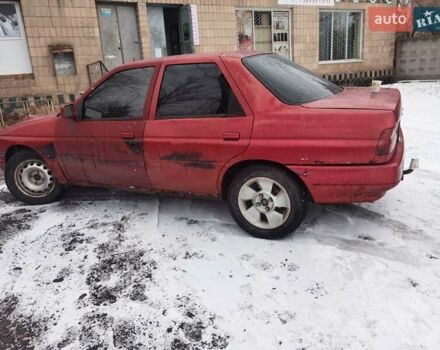 Красный Форд Орион, объемом двигателя 2 л и пробегом 186 тыс. км за 599 $, фото 10 на Automoto.ua