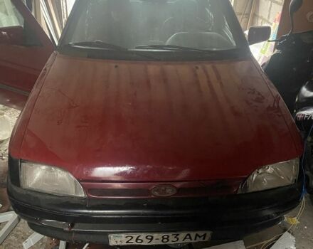 Красный Форд Орион, объемом двигателя 1.4 л и пробегом 3 тыс. км за 356 $, фото 1 на Automoto.ua