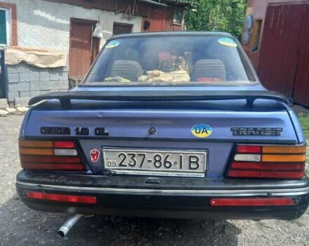 Синий Форд Орион, объемом двигателя 1.6 л и пробегом 300 тыс. км за 359 $, фото 3 на Automoto.ua