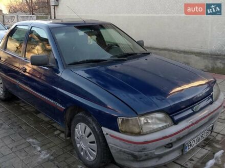 Форд Орион 1990 в Лановцах на Automoto.ua Синий Форд Орион, объемом двигателя 1.4 л и пробегом 710 тыс. км за 1400 $, фото 1 на Automoto.ua