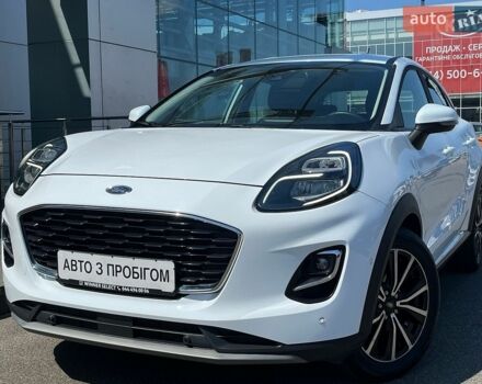 Белый Форд Пума, объемом двигателя 1 л и пробегом 40 тыс. км за 17388 $, фото 1 на Automoto.ua