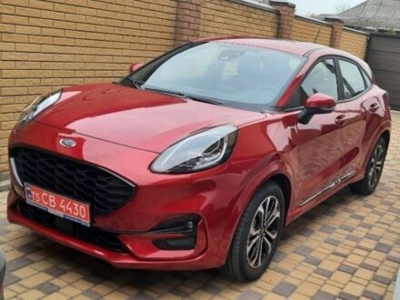 Форд Пума 2020 у Дніпро (Дніпропетровську) на Automoto.ua Червоний Форд Пума, об'ємом двигуна 1 л та пробігом 10 тис. км за 20100 $, фото 1 на Automoto.ua