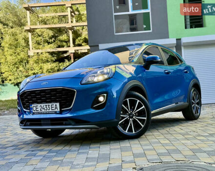 Синій Форд Пума, об'ємом двигуна 1 л та пробігом 42 тис. км за 18600 $, фото 2 на Automoto.ua