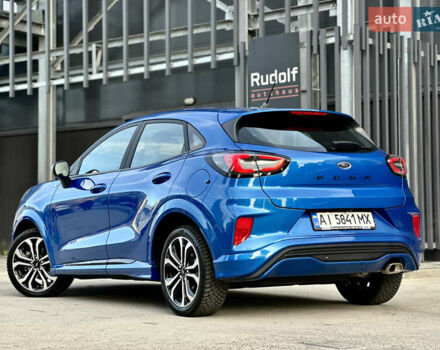 Синий Форд Пума, объемом двигателя 1 л и пробегом 44 тыс. км за 17500 $, фото 8 на Automoto.ua