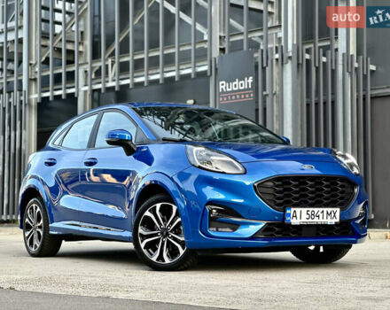 Синий Форд Пума, объемом двигателя 1 л и пробегом 44 тыс. км за 17500 $, фото 5 на Automoto.ua