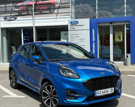 Синій Форд Пума, об'ємом двигуна 1 л та пробігом 38 тис. км за 19900 $, фото 1 на Automoto.ua