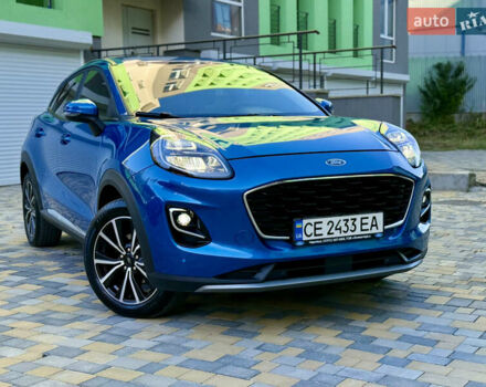 Синій Форд Пума, об'ємом двигуна 1 л та пробігом 42 тис. км за 18600 $, фото 10 на Automoto.ua