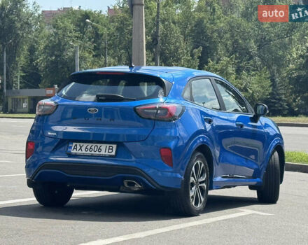 Синій Форд Пума, об'ємом двигуна 1 л та пробігом 38 тис. км за 19900 $, фото 5 на Automoto.ua