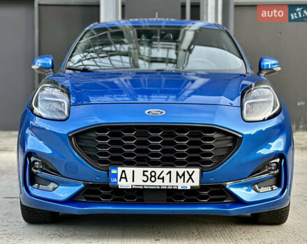 Синий Форд Пума, объемом двигателя 1 л и пробегом 44 тыс. км за 17500 $, фото 14 на Automoto.ua