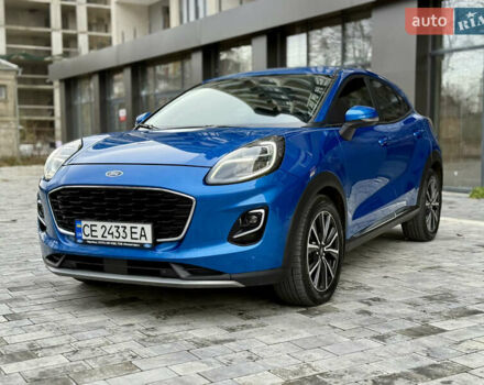 Синий Форд Пума, объемом двигателя 1 л и пробегом 43 тыс. км за 18600 $, фото 10 на Automoto.ua