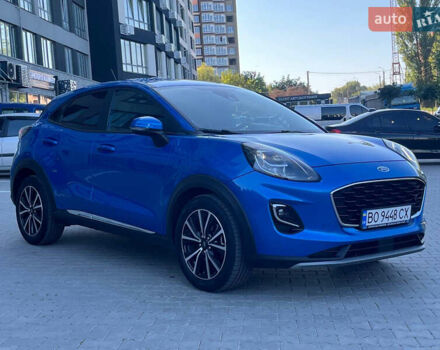 Синий Форд Пума, объемом двигателя 1 л и пробегом 30 тыс. км за 18900 $, фото 10 на Automoto.ua